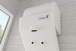 Fornitura all'ingrosso: Asciugatore per il corpo da parete 2800W IP56 bianco opaco con kit di installazione completo per progetti bagno - Product Image 3