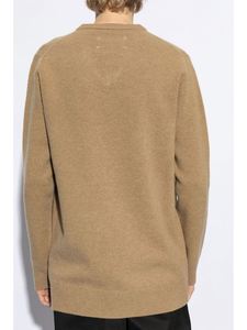 Nuevo suéter de punto de alta calidad personalizado para hombres, suéter de cuello en V de Cachemira, suéter de punto para hombres - Product Image 2