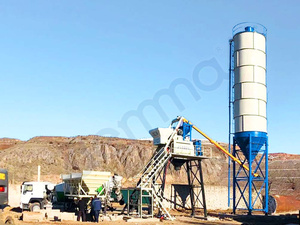 Fully Automatic Cheap 25m3/hour <b>Mini</b> Small Portable Precast Ready Mix Mobile Concrete Batching Plant for Sale - Product Image 6