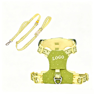 Arnés y correa plegables para perros, fáciles de guardar, transpirables, de liberación rápida, antipull, para perros pequeños y medianos. - Product Image 4