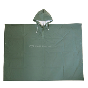 <span class=keywords><strong>Impermeable</strong></span> con Capucha Ajustable, Chaqueta <span class=keywords><strong>Impermeable</strong></span> de PVC y Poliéster con <span class=keywords><strong>Capa</strong></span> de Agua y Cinta Reflectante, Poncho para Lluvia - Product Image 6