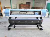 Imprimantes jet d'encre grand format 1,6 m à solvant écologique numérique XP600 DX5 pour toile et vinyle, prix usine Guangzhou