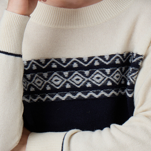 Suéter Personalizado ODM, Jacquard Fair Isle, Cuello Redondo, Ropa de Punto de Invierno para Hombres y Adolescentes - Product Image 6