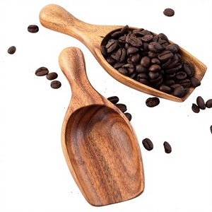 Cuillère de service en bois écologique personnalisée pour sel de bain, café, sucre et usage en cuisine - Product Image 5