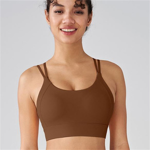 Top Deportivo de Yoga de Alta Elasticidad para Mujer, Sujetador Deportivo de Alta Resistencia, Ropa Deportiva para Gimnasio, Top de Entrenamiento, Sujetador Deportivo <span class=keywords><strong>Alfa</strong></span> Yoga - Product Image 1