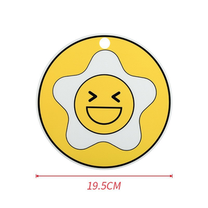Tapis de protection rond en silicone <span class=keywords><strong>pour</strong></span> cuisinière à induction, résistant à la chaleur, anti-taches d'huile, antidérapant, anti-rayures - Product Image 4