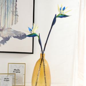 Fiore Simulato di Uccello del Paradiso, Vendita all'Ingrosso, Alta Qualità, Morbido al Tatto, in Gomma per Decorazione Casa e Giardinaggio - Product Image 2