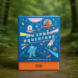 Mi juego de narración de historias de aventuras espaciales ilustrado por Naomi Wilkinson, diversión sin fin para niños - Product Image 3