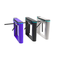 Tourniquet Trépied Esthétique Coloré pour Zone de Jeu et Aire de Jeux, Ouverture Rapide 0,2s, Porte de 1200mm, pour Club Social et Salle d'Arcade, Personnalisé OEM, Anti-Pincement
