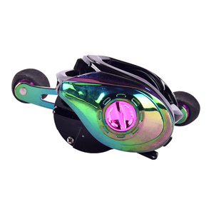 Moulinet de pêche <span class=keywords><strong>en</strong></span> alliage d'aluminium, rapport de transmission 7.2:<span class=keywords><strong>1</strong></span>, moulinet à manivelle droite pour la pêche <span class=keywords><strong>en</strong></span> rivière, <span class=keywords><strong>en</strong></span> lac, <span class=keywords><strong>en</strong></span> mer - Product Image 3