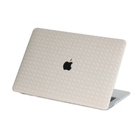 Housse en cuir PU pour ordinateur portable à motif tissé pour Apple MacBook Pro Retina 15 pouces 2015 A1398