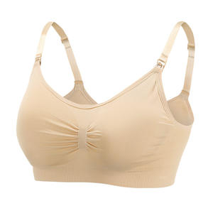 Meilleure vente d'usine : <span class=keywords><strong>Soutien</strong></span>-<span class=keywords><strong>gorge</strong></span> d'allaitement grande taille à ouverture frontale, respirant et sans coutures pour femme enceinte - Product Image 5