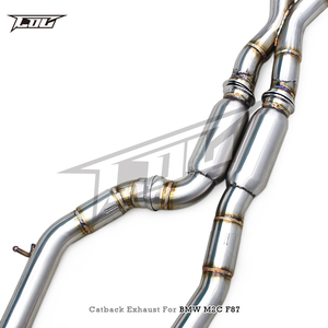 ท่อไอเสียแบบ Catback พร้อมระบบวาล์วท่อไอเสียสแตนเลสสำหรับการแข่งขัน M2/M2C 3.0T F87 2018-2023 - Product Image 5