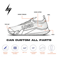 Chaussures de tennis personnalisées de marque, modèle pickleball, structure complète, respirantes, légères, été, intérieur/extérieur, multi-surfaces