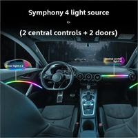 Pour Audi TT, éclairage d'ambiance intérieur, éclairage de bienvenue Yunbao pour voiture, contrôlé par application, 12V, garantie 96 mois, pièces de montage OLIVER