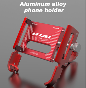 Gub P30 Aluminium Fiets Telefoon Houder Fiets Telefoon Stand Scooter Moto Mount Ondersteuning Stuur Clips Voor 3.5 "Tot 7.5" Apparaat - Product Image 2