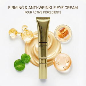 Crème hydratante pour les yeux sans parfum à l'acide hyaluronique et au beurre de karité pour la sécheresse hivernale avec effet lissant aux oligopeptides - Product Image 2
