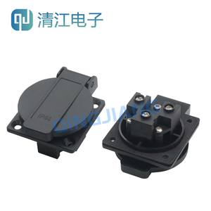 Nouvelle <span class=keywords><strong>prise</strong></span> industrielle thaïlandaise étanche IP44 16A pour borne de recharge extérieure - Product Image 2