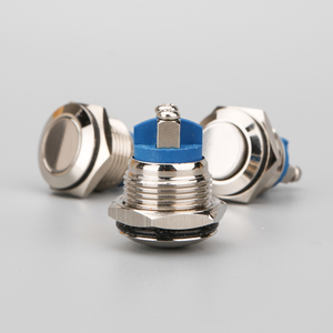 Hban 16mm siêu bền dễ dàng cài đặt thép không gỉ vòm/phẳng/cao phẳng đầu đẩy nút chuyển đổi cho RV/cắm trại với RoHS - Product Image 3