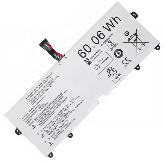 Laptop Battery LBR1223E for LG Gram 13 14 15 2017 13Z970 14Z970 14Z970A 15Z970 15Z975 15ZD970 15ZD975 7.7V 60.06WH