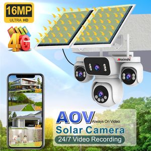 Cámara <span class=keywords><strong>de</strong></span> Seguridad Solar 4G AOV, Grabación <span class=keywords><strong>de</strong></span> Video 24/7, <span class=keywords><strong>Audio</strong></span> Bidireccional, Seguimiento Automático, Cámara PTZ Solar <span class=keywords><strong>de</strong></span> 12000 mAh, <span class=keywords><strong>Zoom</strong></span> <span class=keywords><strong>de</strong></span> 16X, Impermeable IP66 - Product Image 3