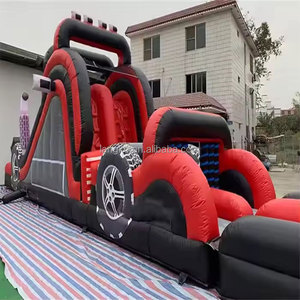 واجب ثقيل الألعاب الرياضية المحكمة عقبة خيمة ساحة القتال الرياضة كاريرا دي فاونمولوس نفخ عقبة بالطبع - Product Image 3