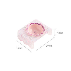 Doe Accessoires pour animaux Nouveau design Bol surélevé multicolore pour chien et <span class=keywords><strong>chat</strong></span> Bol en céramique pour animaux - Product Image 6