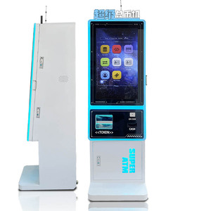Kiosco Profesional <span class=keywords><strong>de</strong></span> Autoservicio con Pantalla Táctil <span class=keywords><strong>de</strong></span> 32 Pulgadas para Venta <span class=keywords><strong>de</strong></span> Fichas en Centros <span class=keywords><strong>de</strong></span> Juegos Arcade y Áreas <span class=keywords><strong>de</strong></span> Juego Interiores - Product Image 3