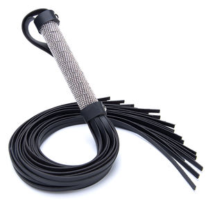 Набор для БДСМ из искусственной кожи: плетка, средства для связывания, игрушки, товары для взрослых - Product Image 1