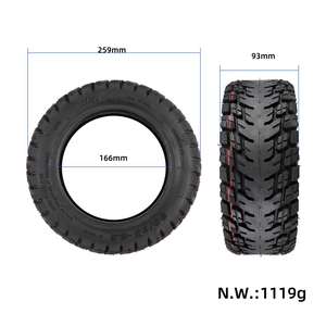 Neumático Todoterreno Ulip 90/65-6.5, Neumático Ancho sin Cámara para Scooter Eléctrico Sp Plus Zero 11X Dlt Thunder - Product Image 2