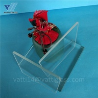 Verre borosilicate transparent personnalisé 1mm verre trempé