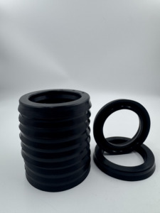 Caucho de nitrilo EDPM negro personalizado, molde no estándar, sellos de aceite tipo Y resistentes al aceite, uso industrial de alta calidad - Product Image 3