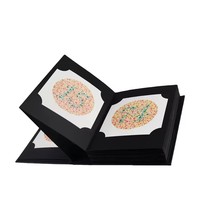 Livre de cartes de Test de Vision d'ophtalmologie tout nouveau livre de Test de Vision de couleur Ishihara 24 plaques pour la déficience de la couleur