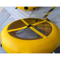 Bouée de sécurité portable pour la plongée et la pêche en bateau, équipement de plein air, flotteur de plongée libre en PVC robuste et écologique