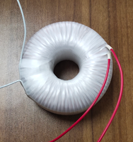 Transformateur toroïdal 30VA 80VA 100VA 100% cuivre pour amplificateurs audio 5V certifié ISO9001 CE, prix compétitif en Chine