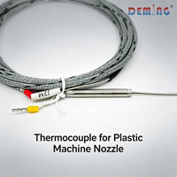 Sonda de Temperatura con Cable Blindado de Acero Inoxidable, Tipo Sonda, OEM ODM Personalizada, Alta Precisión, Resolución de 0.01°C, Inteligente