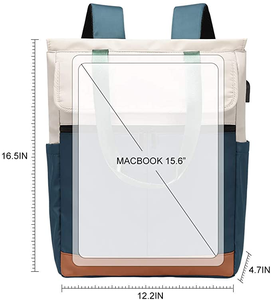 Impermeable bolsas de ordenador portátil Anti <span class=keywords><strong>robo</strong></span> mochila para la escuela mochila con puerto USB - Product Image 2