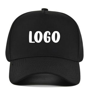 Casquette de baseball unie à 5 panneaux pour adulte, personnalisable avec logo, idéale pour la promotion de marque et les couples, parfaite pour la protection solaire quotidienne - Product Image 4
