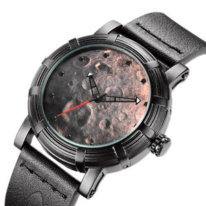 Relojes ASSASSINS de Cuero Genuino para Hombre, Reloj de Pulsera de Moda, Reloj de Pulsera Único de Cuarzo para Hombre, Cristal de Aleación MIYOTA Redondo de 20 cm - Product Image 1