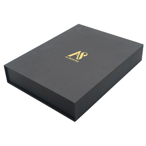 Boîte d'emballage en carton de luxe avec logo personnalisé Boîte cadeau magnétique grand couvercle à rabat pour vêtements - Product Image 2