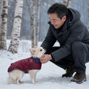 Winter Padded <b>Dog</b> Vest Solid Color Fleece Warm Coat for Small <b>Dogs</b> Cute Leisure Style Pet <b>Clothes</b> - Product Image 1