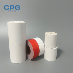 Rollo de Papel Térmico de Funcionamiento Suave para Sistema POS de Cafetería, 57x50 mm, 60 g/m², Sin BPA, Rollo de Papel Térmico con Desgaste Mínimo de Cabezal - Product Image 1