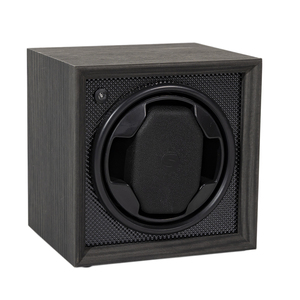 Estuche Giratorio Automático para Relojes <span class=keywords><strong>de</strong></span> Madera <span class=keywords><strong>de</strong></span> Una Sola Ranura, Silencioso, Negro, para Relojes Mecánicos, con Ranura para Batería - Product Image 5