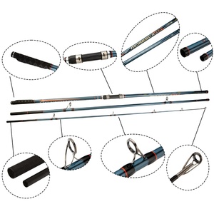 LINXI 4,2 M 4,5 M Caña <span class=keywords><strong>de</strong></span> pescar Caña <span class=keywords><strong>de</strong></span> barco Juego grande Trolling Straight Butt <span class=keywords><strong>Surfcasting</strong></span> Rod En blanco Deep Sea Tuna Shark Trolling Ro - Product Image 3