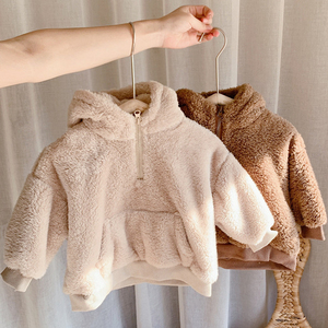 Cappotto Invernale alla Moda per Bambini, Outfit Caldo, Top Carino, Abbigliamento per Bambine, Felpa con Cappuccio Orsetto Teddy - Product Image 6