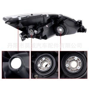 Faro Delantero Izquierdo para Honda Accord Séptima Generación, H10 55W 6500Lm, Lámpara Halógena, Versión Estadounidense - Product Image 4