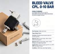 Vanne de purge complète Pièces détachées Lei pour imprimante jet d'encre Lei JET2 NEO GB54-002325SA Cij Parts (0-10 BAR - Flux axial)