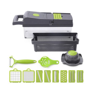 Máy Ép Tỏi Cortador De Verduras Đa Chức Năng Máy Thái Lát Khoai Tây Xoắn Ốc Củ Cải Dưa Chuột Bộ Dụng Cụ Bào Rau - Product Image 3