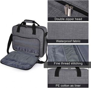 Échantillon Gratuit : Sac de Transport Gris pour Machine à Coudre, Sac de Voyage Universel avec Bandoulière - Product Image 3