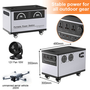 Estación de Energía Portátil de 3000W, 220V, 4000Wh, Generador con Batería LiFePO4 para Acampar al Aire Libre - Product Image 2